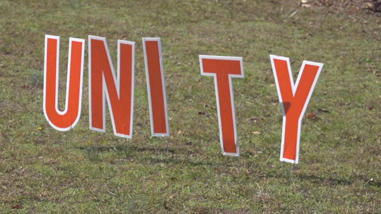 ‘Be kind to everyone’: Elementary school students plant tulips on Unity Day