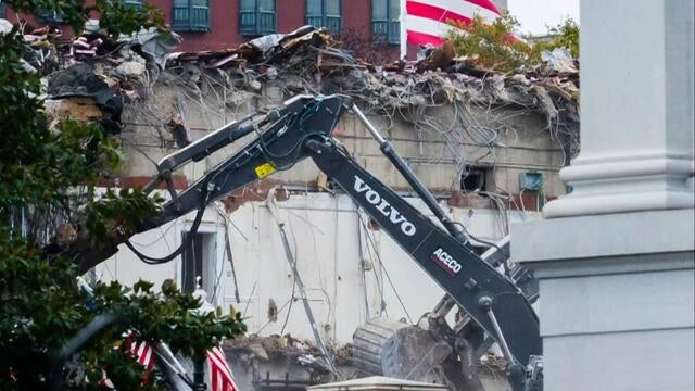 Trump administration plans to demolish White House's entire East Wing