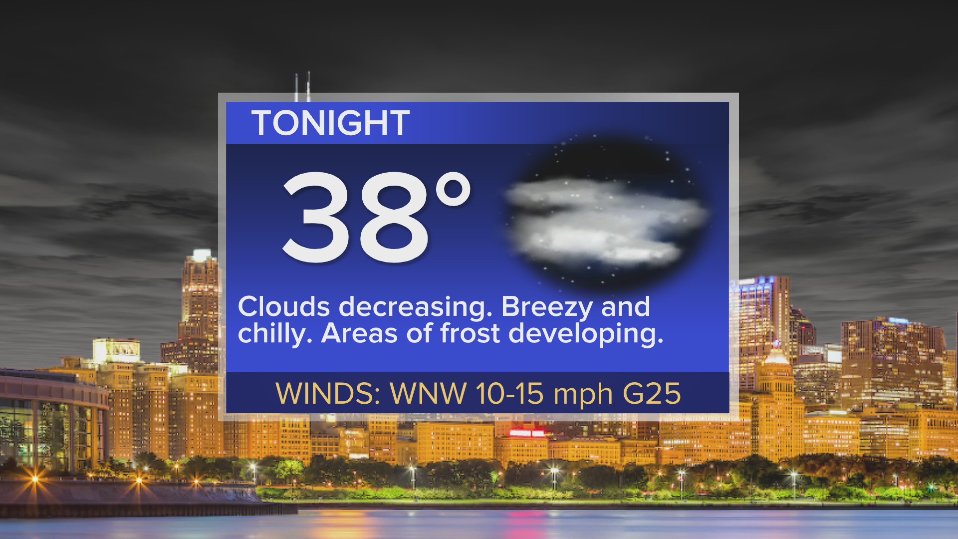 Forecast: Clouds decrease under breezy, chilly conditions; areas of ...