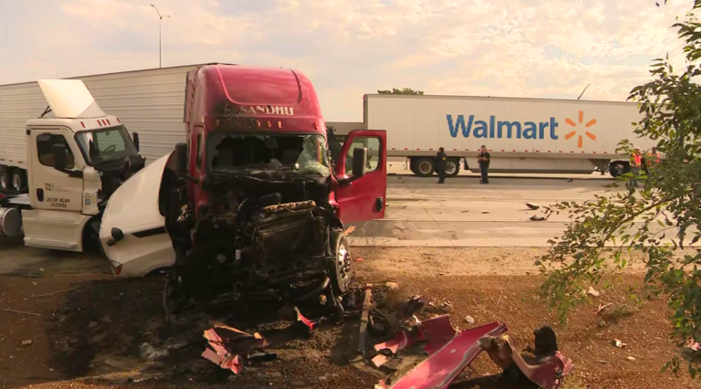 Semi truck driver arrested in deadly 10 Freeway crash was in U.S ...