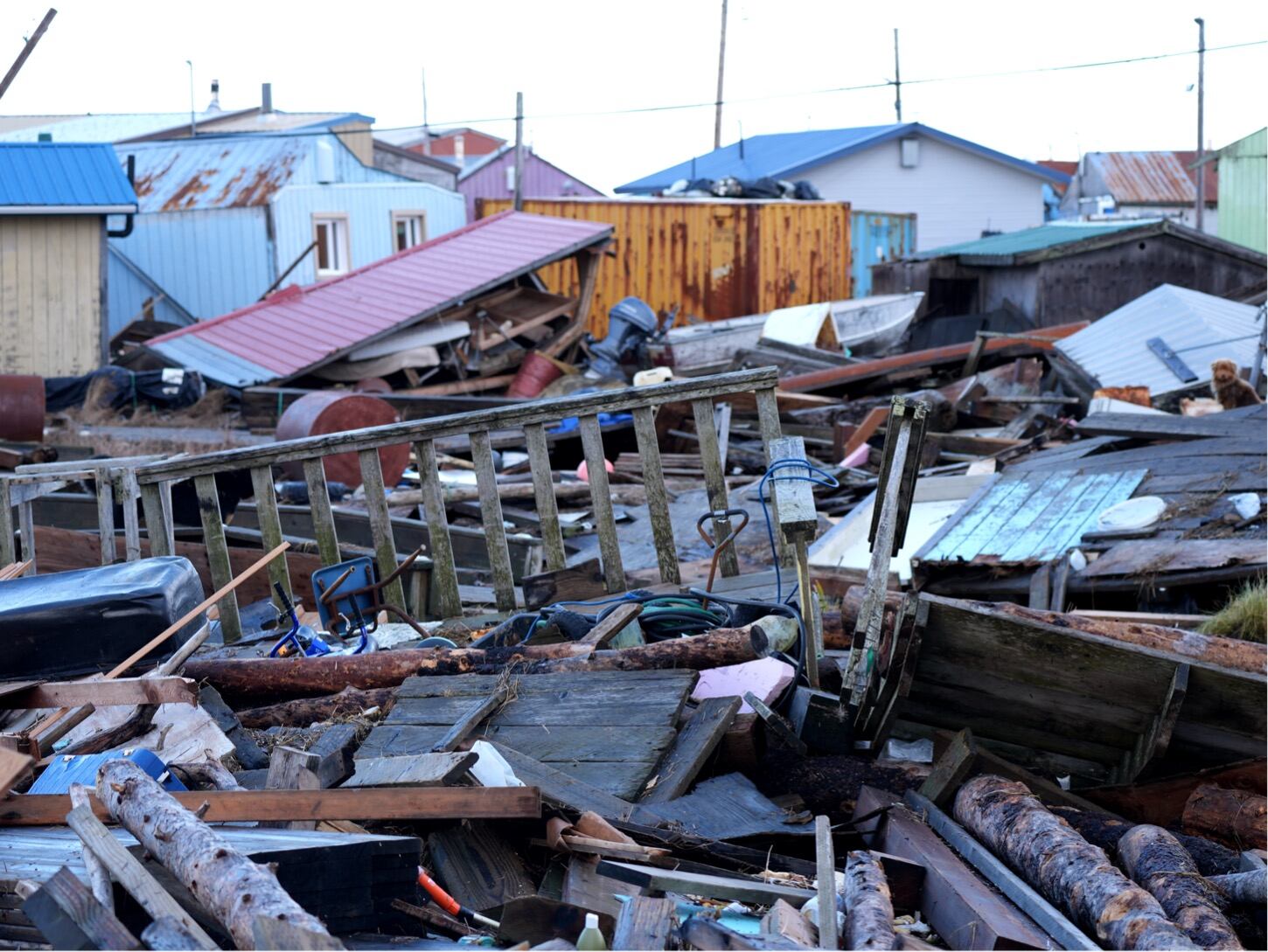 Wheres my house?: Kipnuk woman recalls night her home floated away