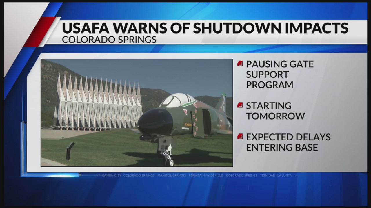 USAFA pausing gate support program, delays expected