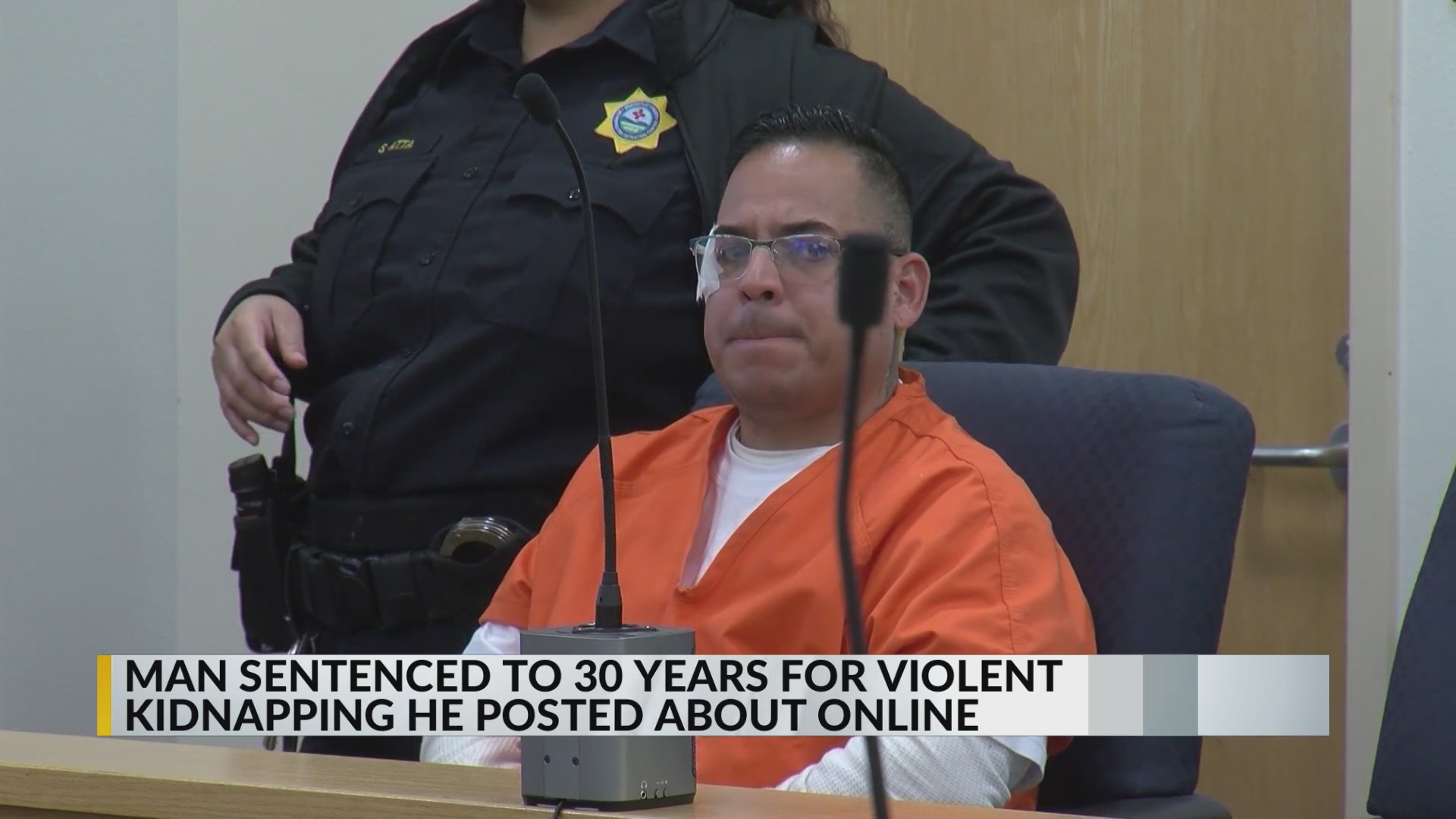 Man sentenced to 30 years in prison for violent kidnapping in Albuquerque
