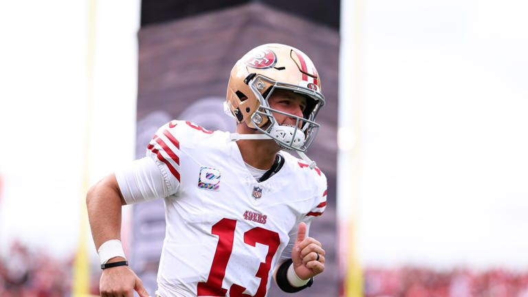Brock Purdy remains limited, while Ricky Pearsall misses another practice