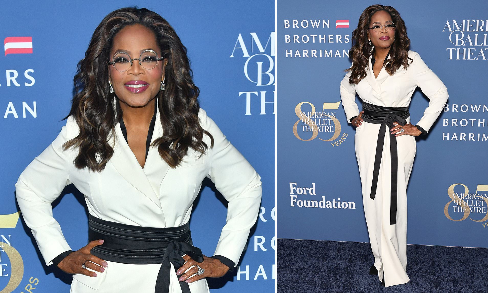 Oprah shows off tiny waistline at the American Ballet Theatre 2025 Fall ...