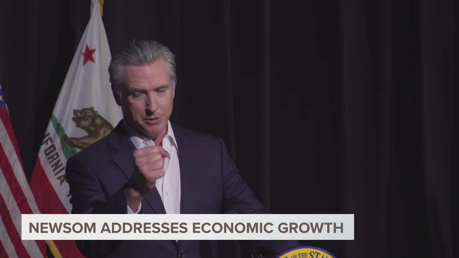 Gov. Newsom addresses California's economic growth | Full Video