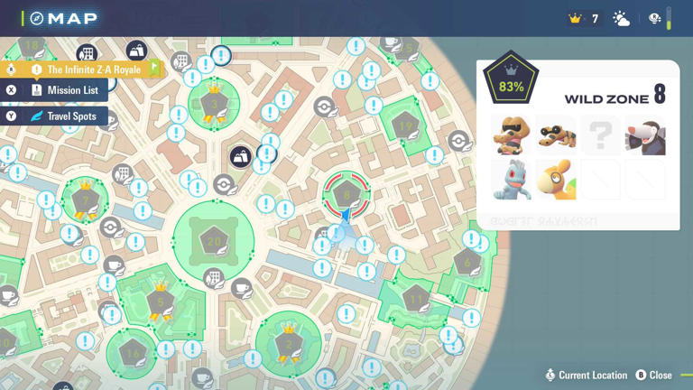 Pokémon Legends: Z-A - All Mint Locations And Types