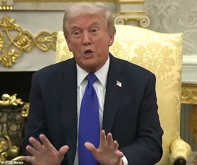 Trump snaps at reporter over question on White House ballroom ...