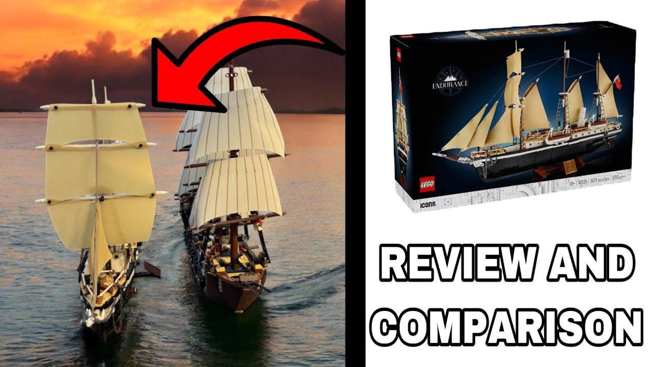 LEGO Endurance 10335 Unboxing and Size Comparison Guide