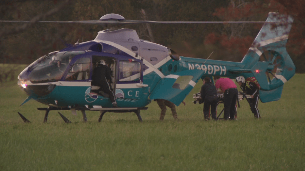 Child airlifted to hospital after being struck by vehicle in Amherst ...