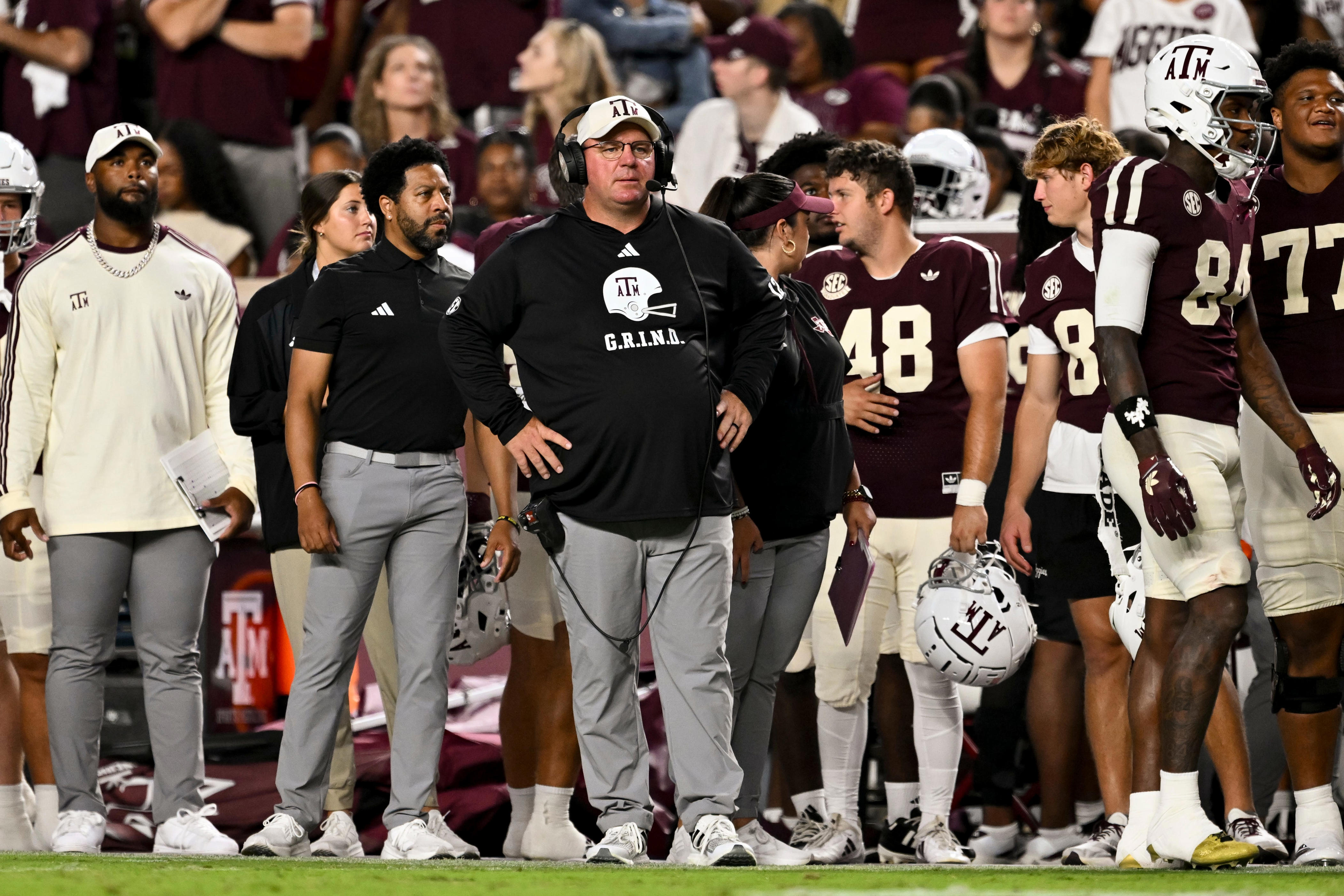 Texas A&M HC Mike Elko discusses his team's 'desperate' mentality after ...