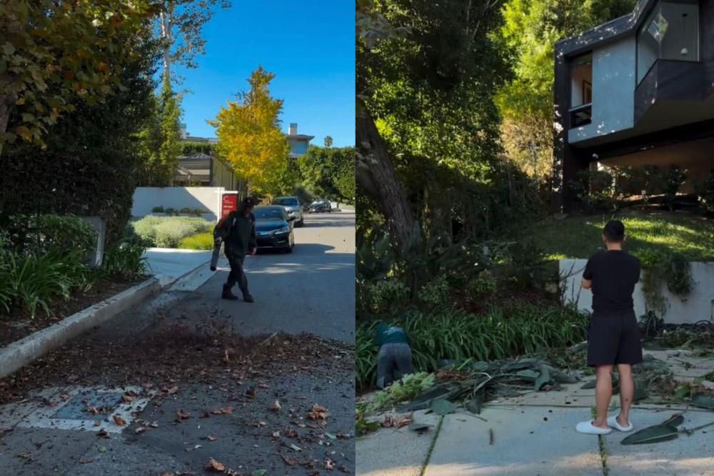 14 Potret Juragan 99 Bersihkan Kebun Rumah di Los Angeles Rp38 Juta 2 AA1P0qCw