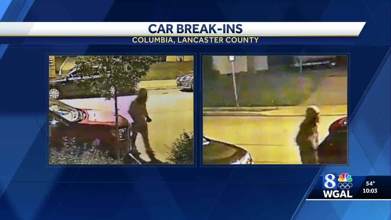 Police looking to identify suspect involved in multiple car break-ins