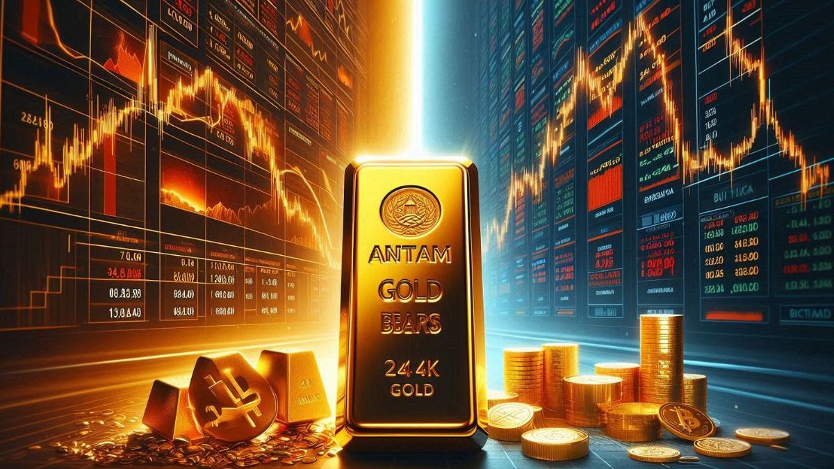 Harga Emas Batangan Hari Ini Turun, Nilai 1 Gram Setara 3 Lot Saham BBCA yang Diborong Asing 1