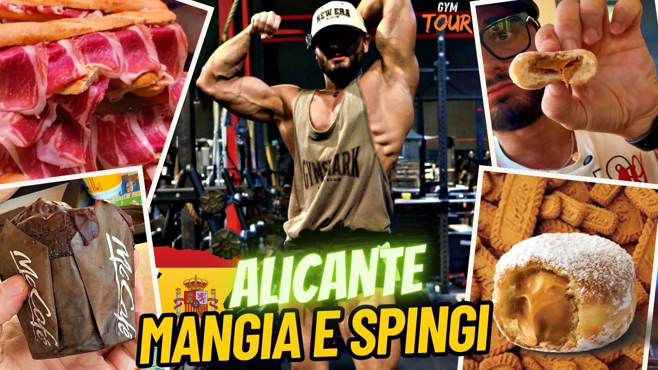 Mangia e spingi ad Alicante gym tour e cibo da capogiro in un solo giorno
