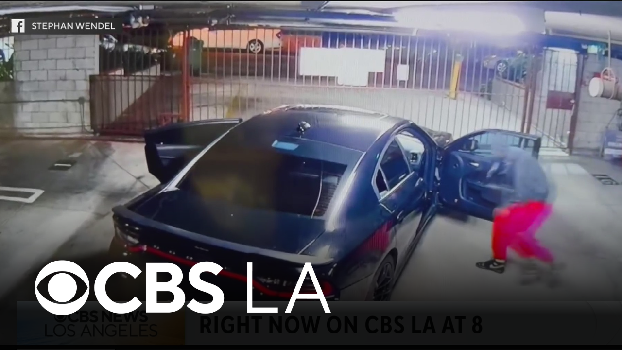 Search underway for Studio City car thieves caught stealing on camera