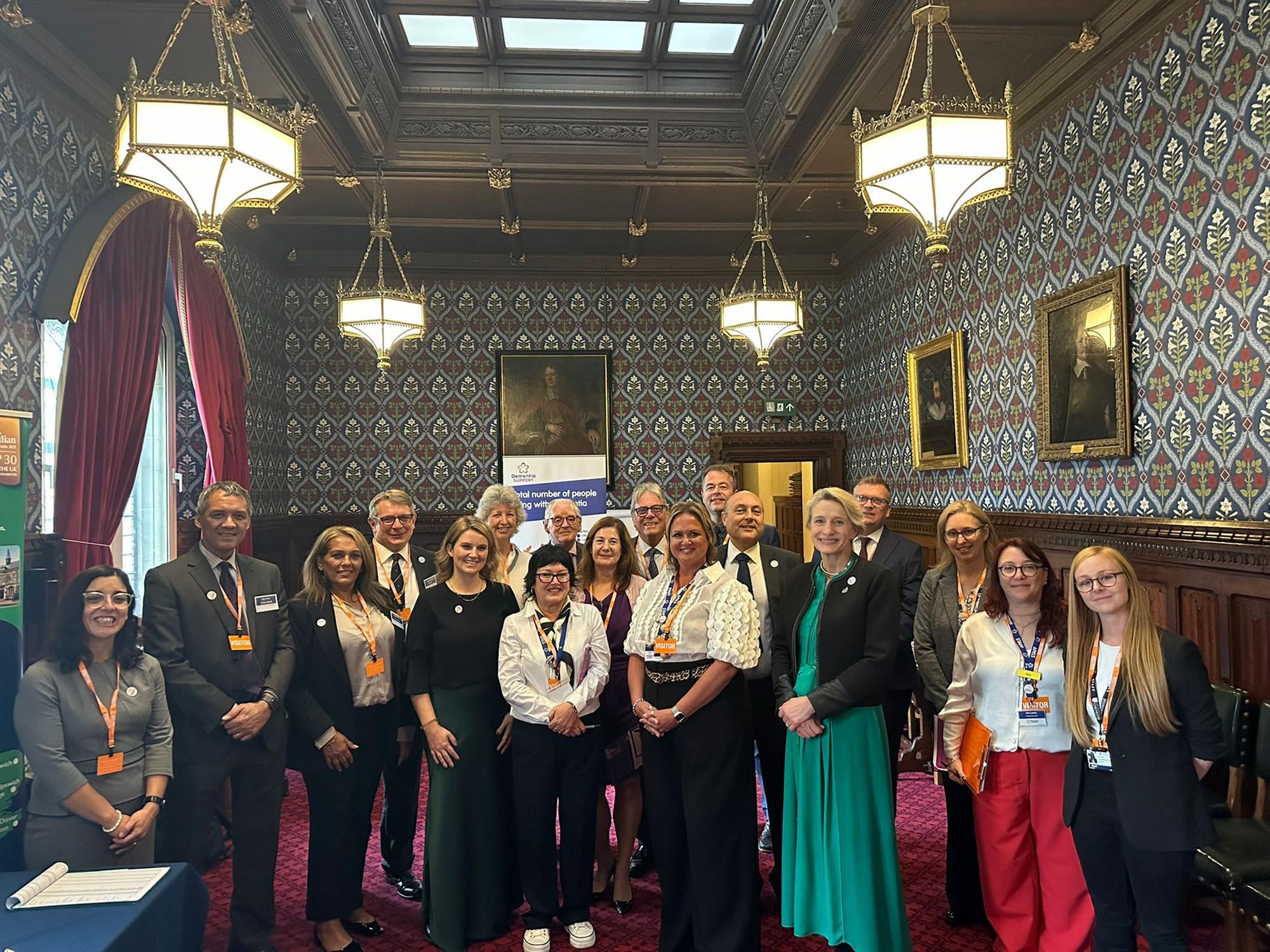 Local MPs host event for West Sussex charity Dementia Support in Parliament