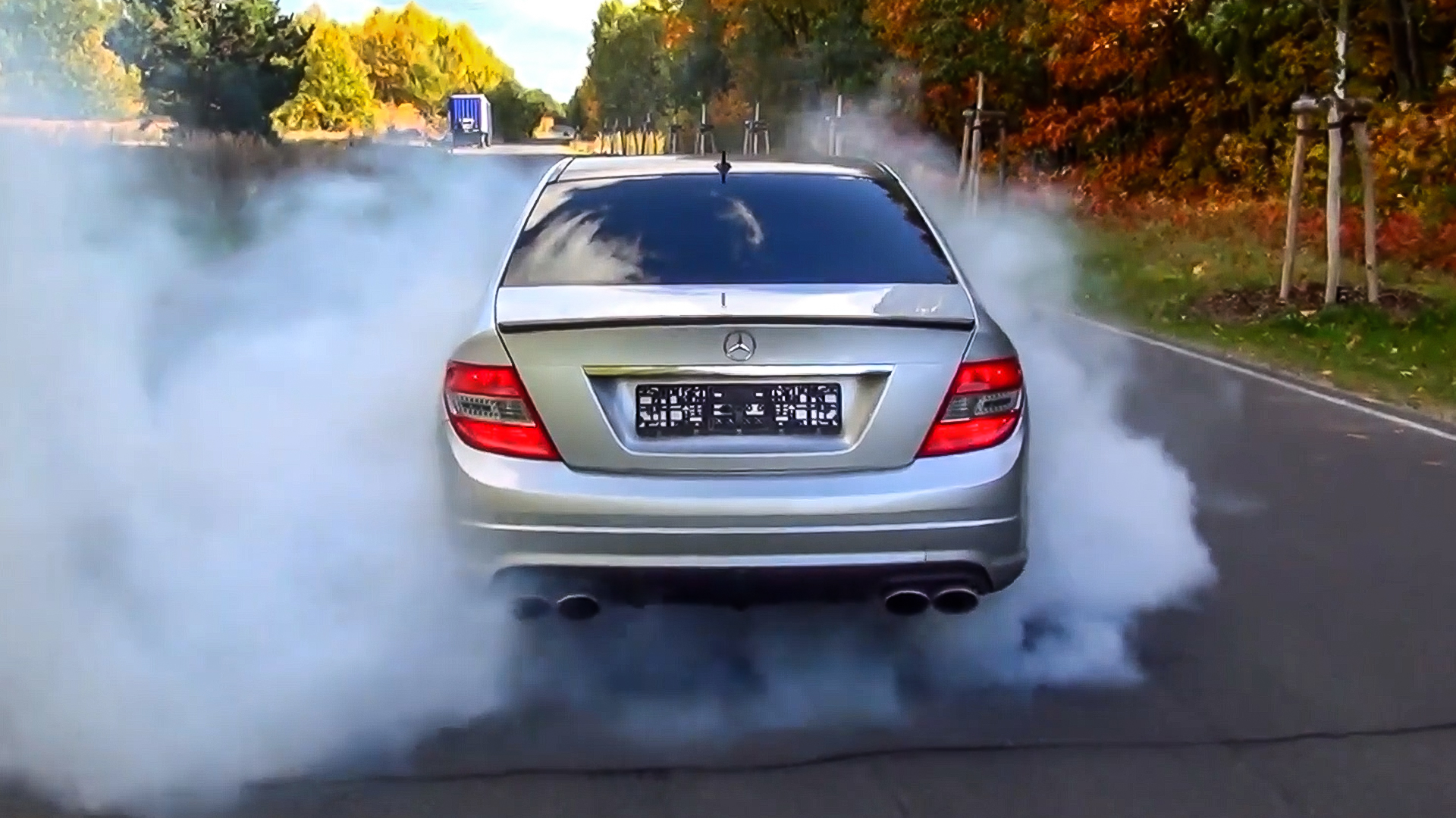 C63 AMG Burnout & Acceleration ESP Modes