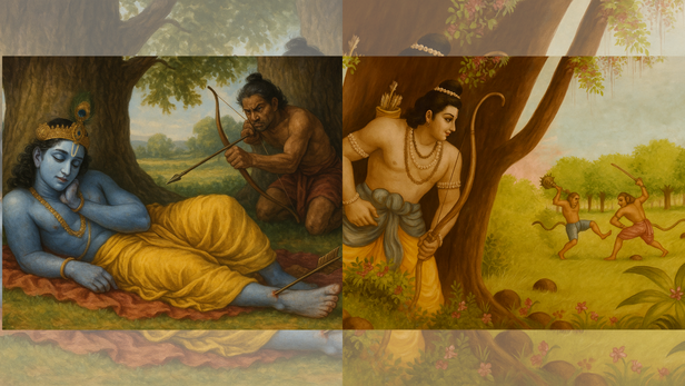 Did Lord Rama’s Sin Cause Lord Krishna’s Death? The Forgotten Karmic ...
