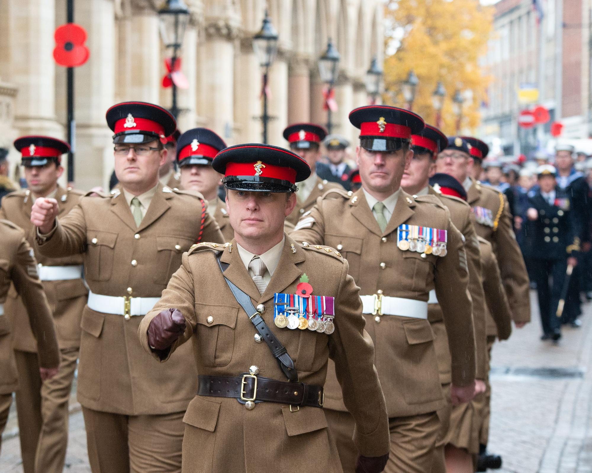Remembrance Sunday to be marked in Northampton with military parade and ...