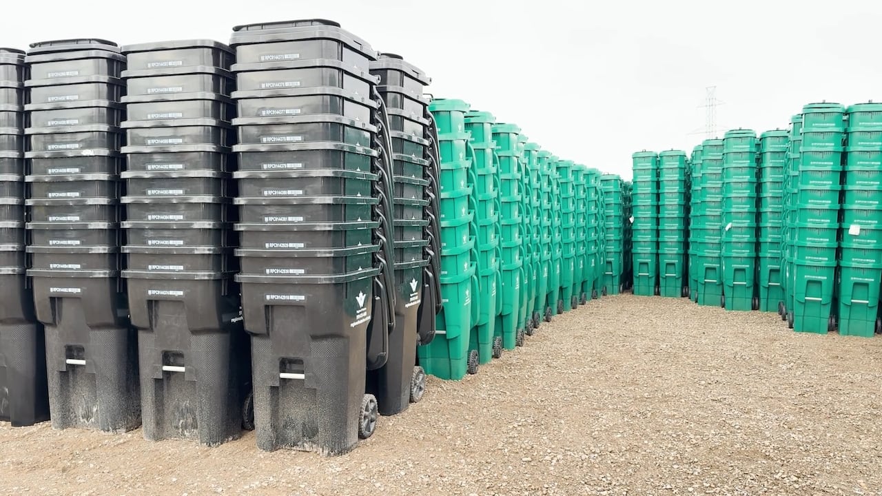 Take a look at the region's new garbage bins
