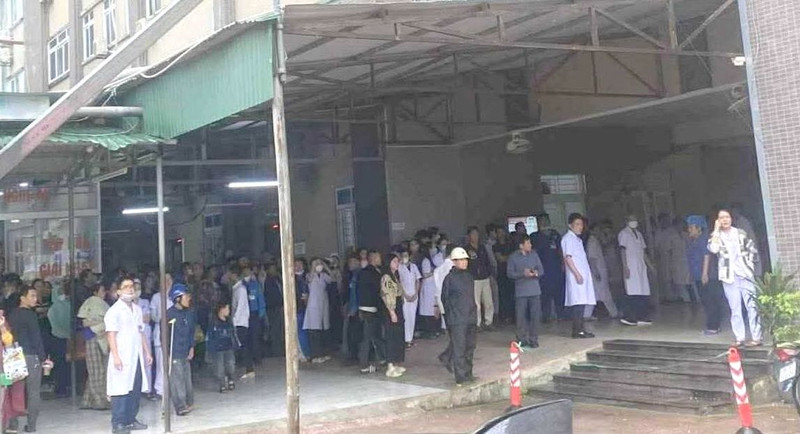 Người đàn ông cầm dao tấn công khiến nhiều người ở Bệnh viện Sản - Nhi Nghệ An bị thương