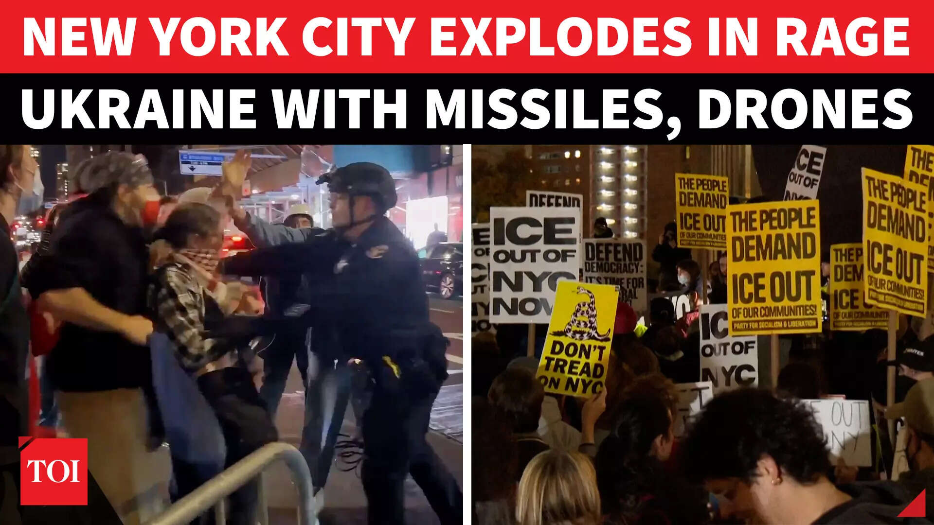 New York City Erupts Against Trump ICE Raids In Manhattan, Canal Street ...