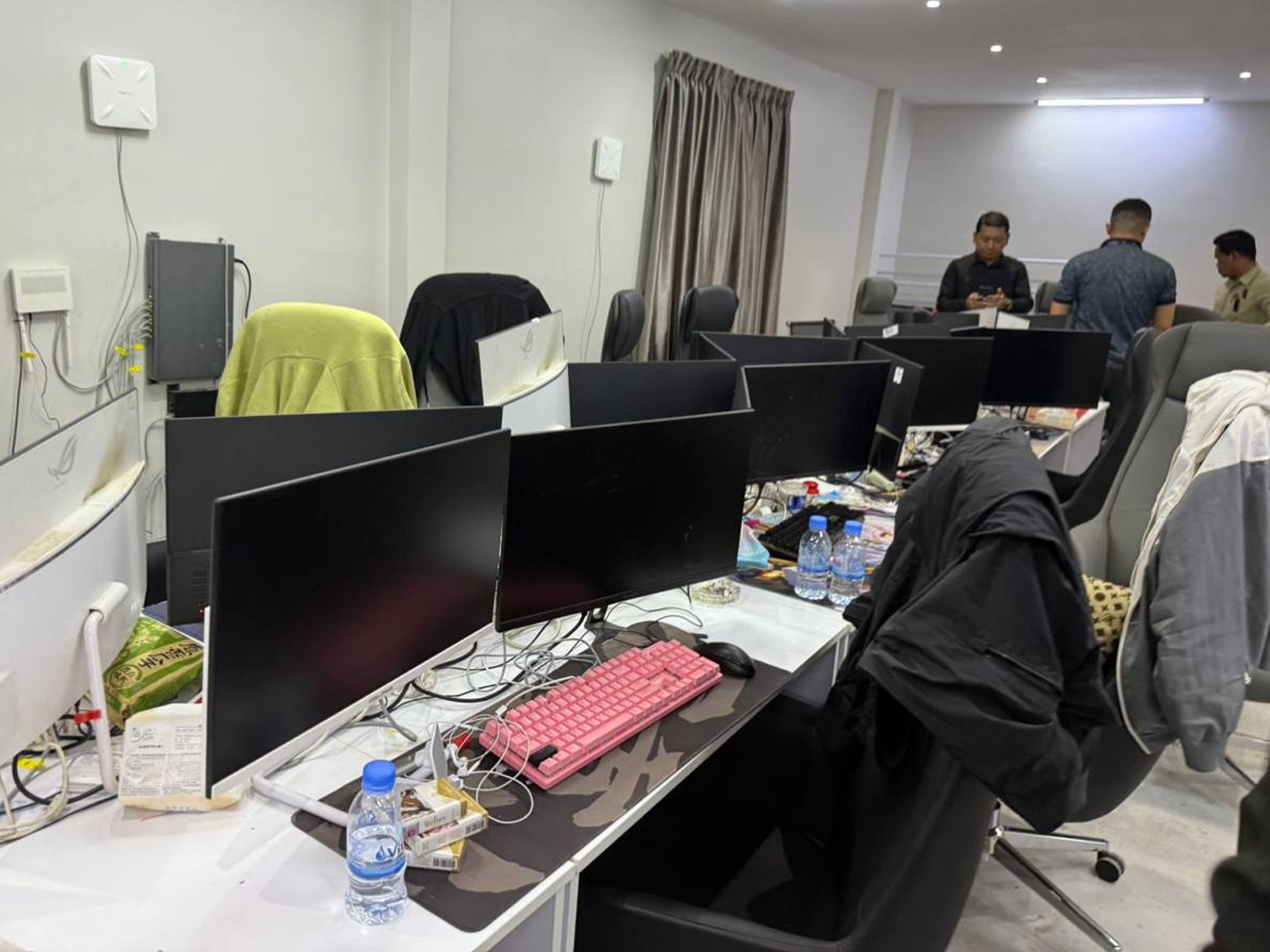 CORRECTION Cambodia South Korean Scams: