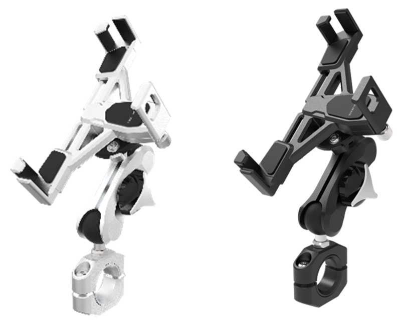 サインハウス　スマホマウントホルダーアルミ削り出し カスタムパーツのようなアルミ削り出しスマートフォンホルダー「MOUNT