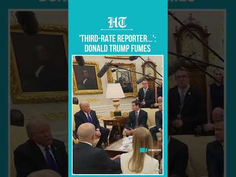 Trump Dresses Down Reporter Over East Wing Demolition Question; 'Third