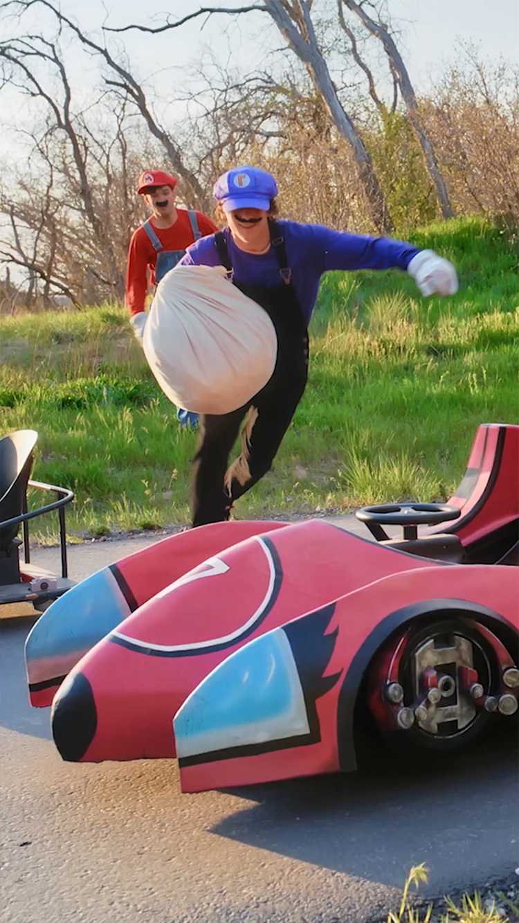 Mario Kart Echt 1