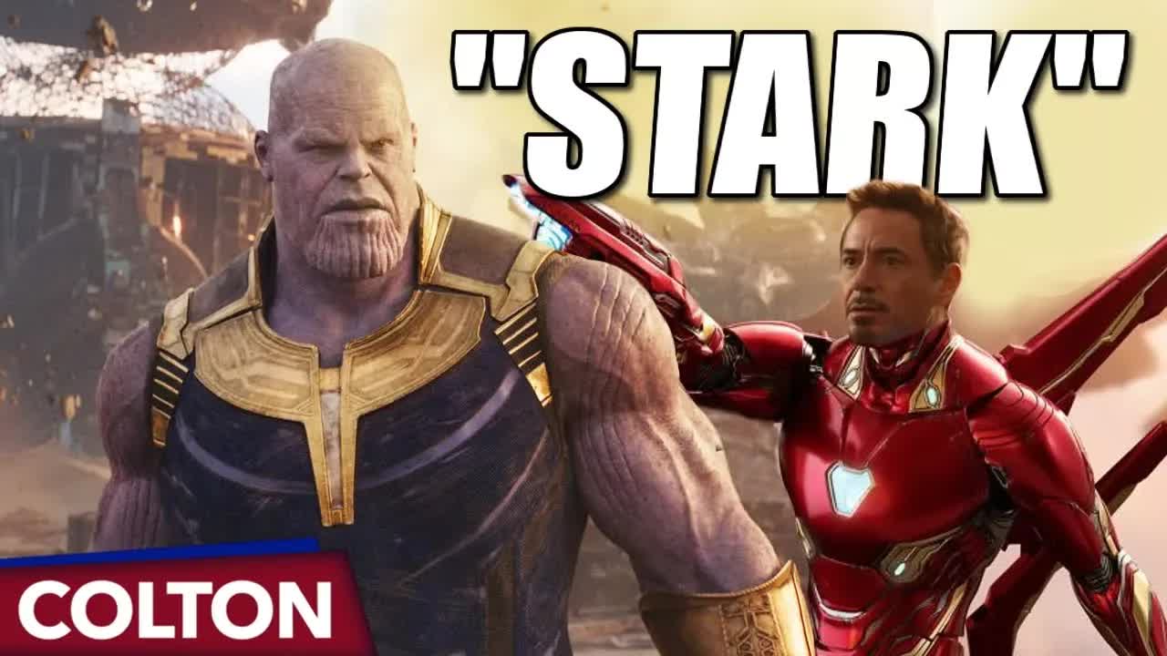 How does Thanos know Stark?