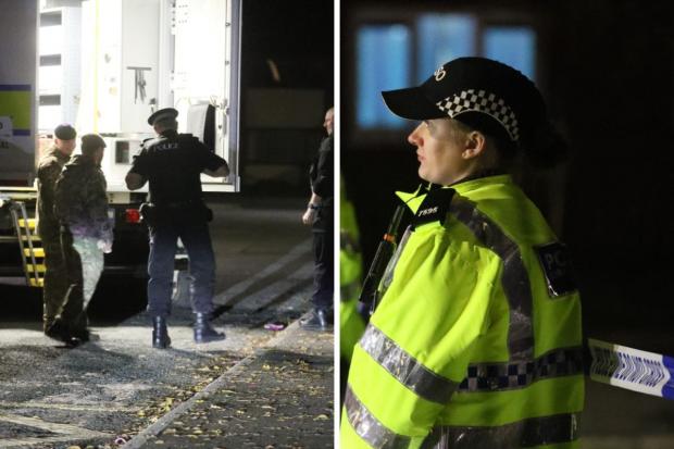 Police issue update after ‘potentially explosive material’ sparked ...