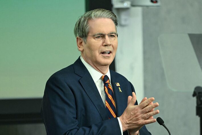 secretário do Tesouro dos Estados Unidos, Scott Bessent. Foto: Andrew Caballero-Reynolds/AFP
