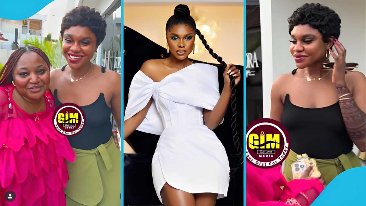Becca: Singer flaunts new look as she hosts businesswoman Rose Gold at ...