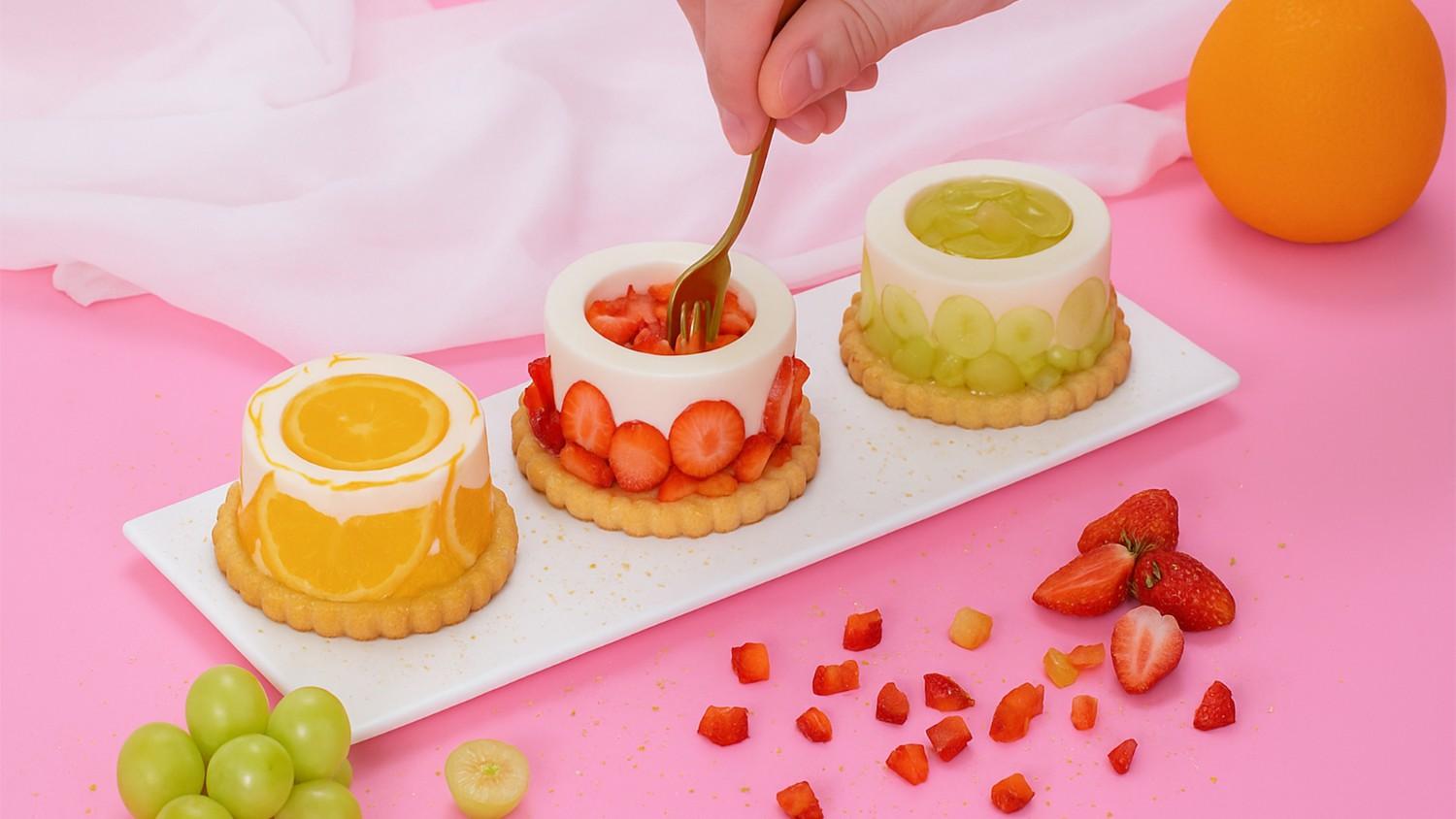 How to Make Mini Fruit Mousse Cakes