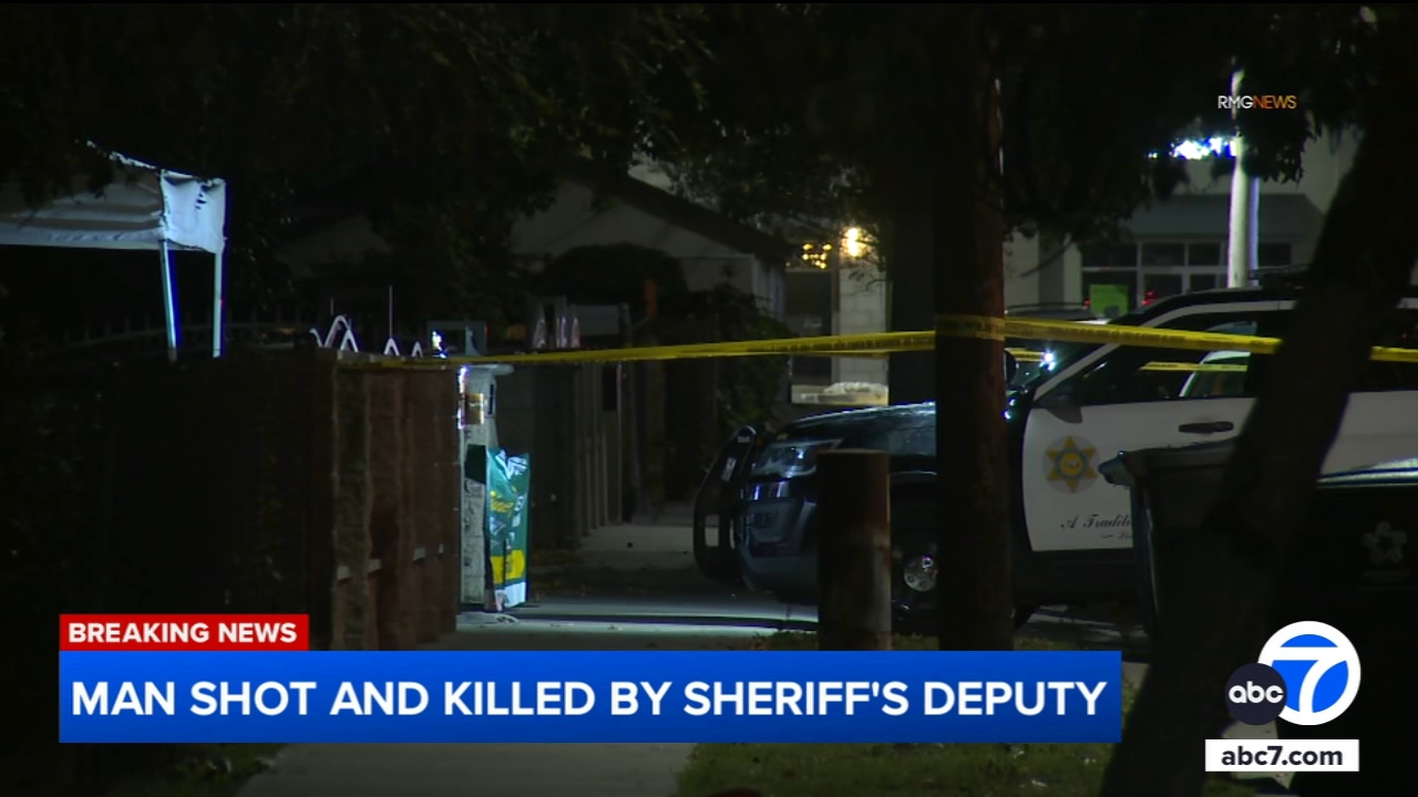 Allegedly armed man shot, killed by sheriff's deputy in Rosemead