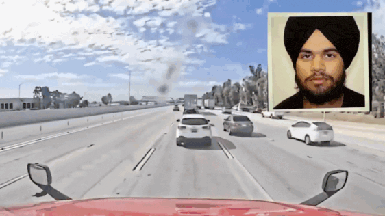 Truck chain-reaction crash in California: 'Illegal immigrant ...