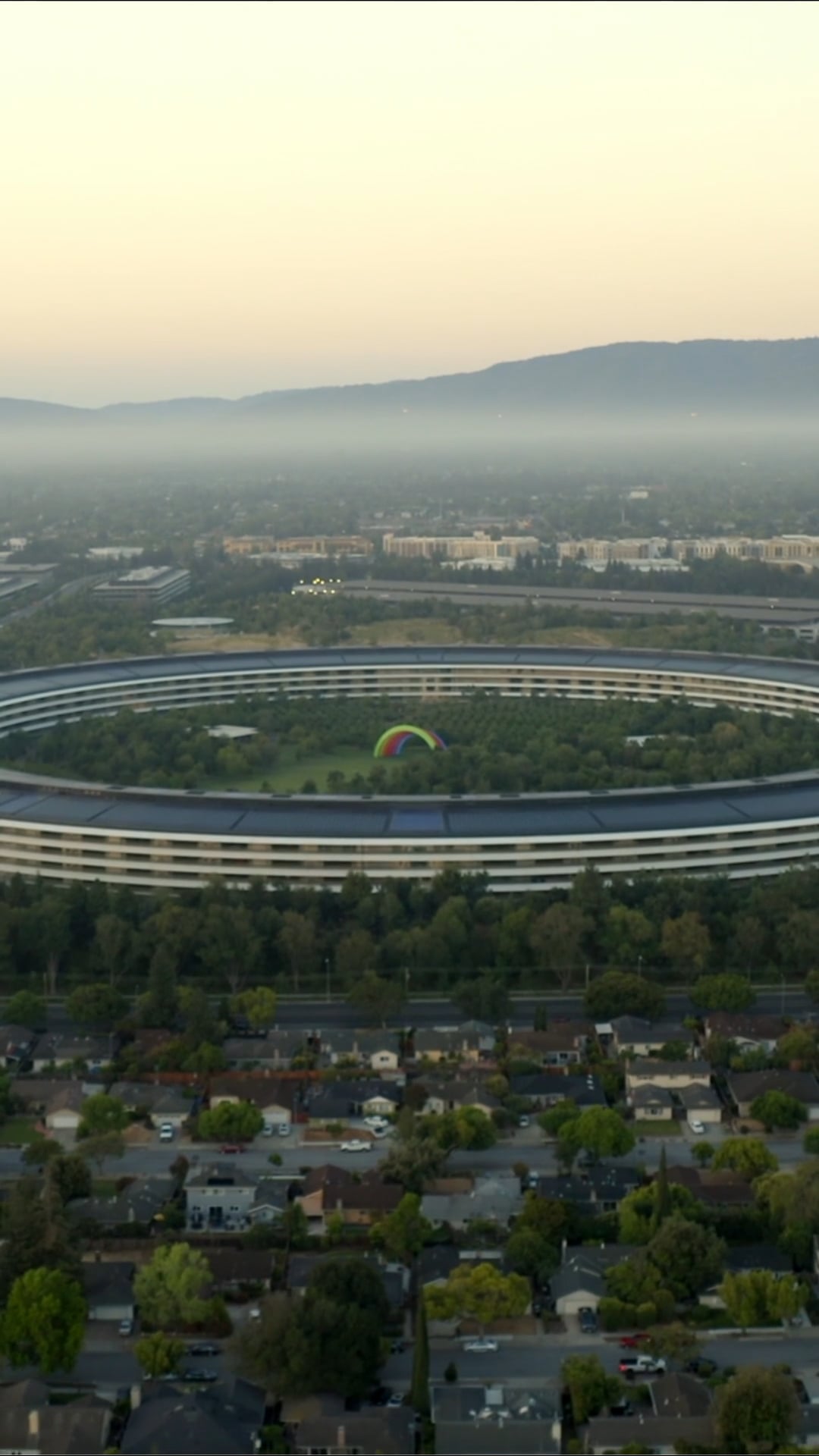 Silicon Valley's Crown Jewel: Drone Tour of Apple HQ, Cupertino.