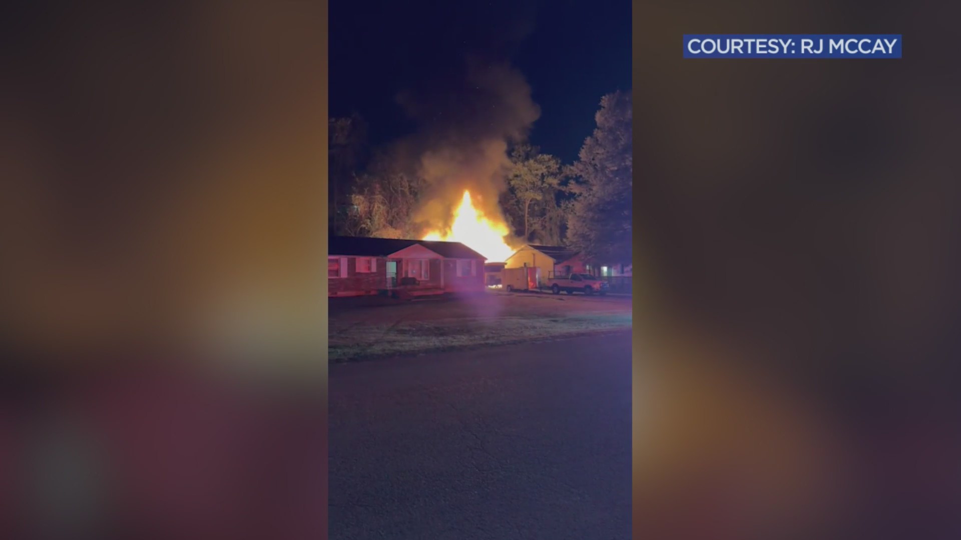 Crews respond to shed fire in East Nashville
