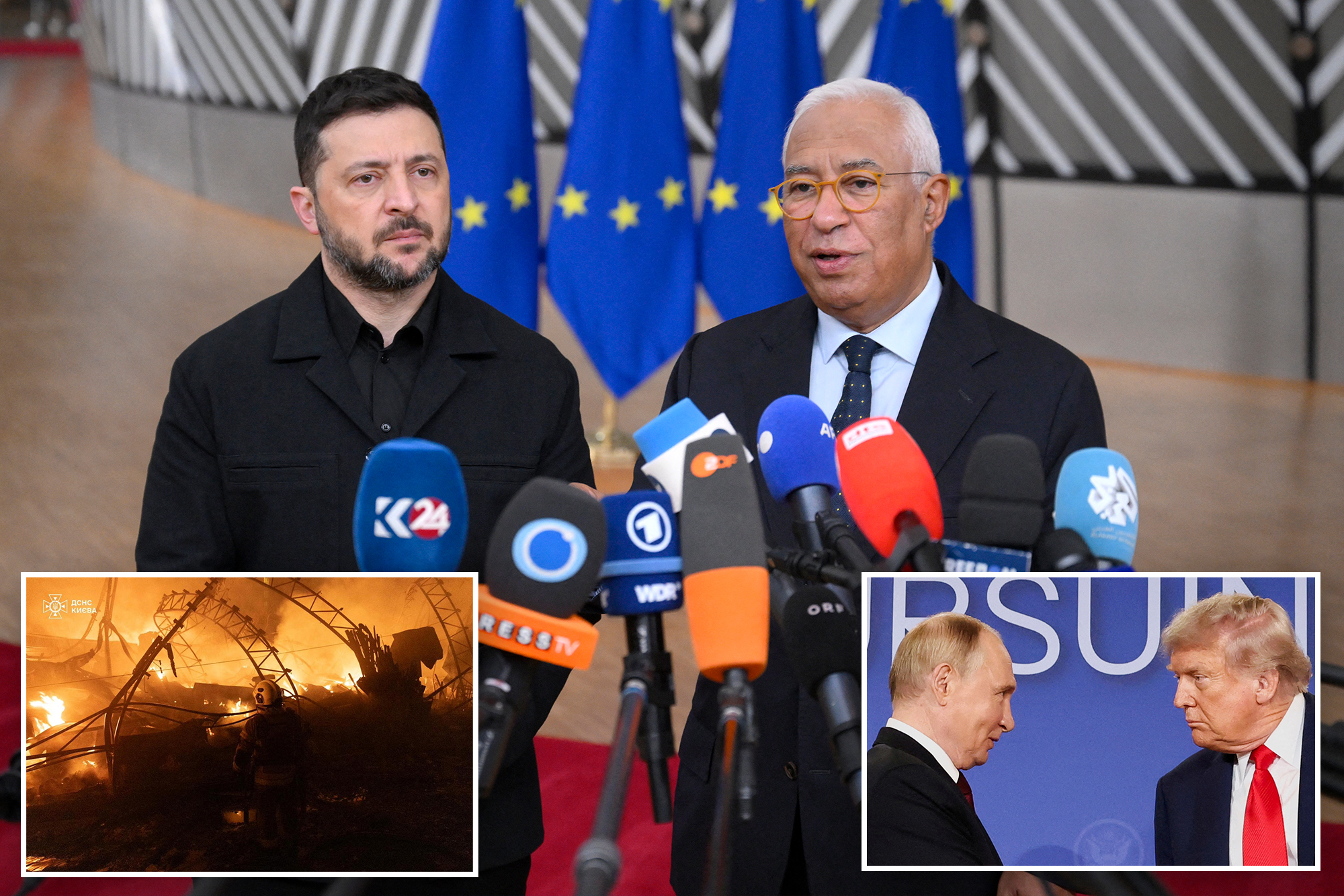 Europe joins Trump in squeezing more sanctions on Russia as Ukraine war ...