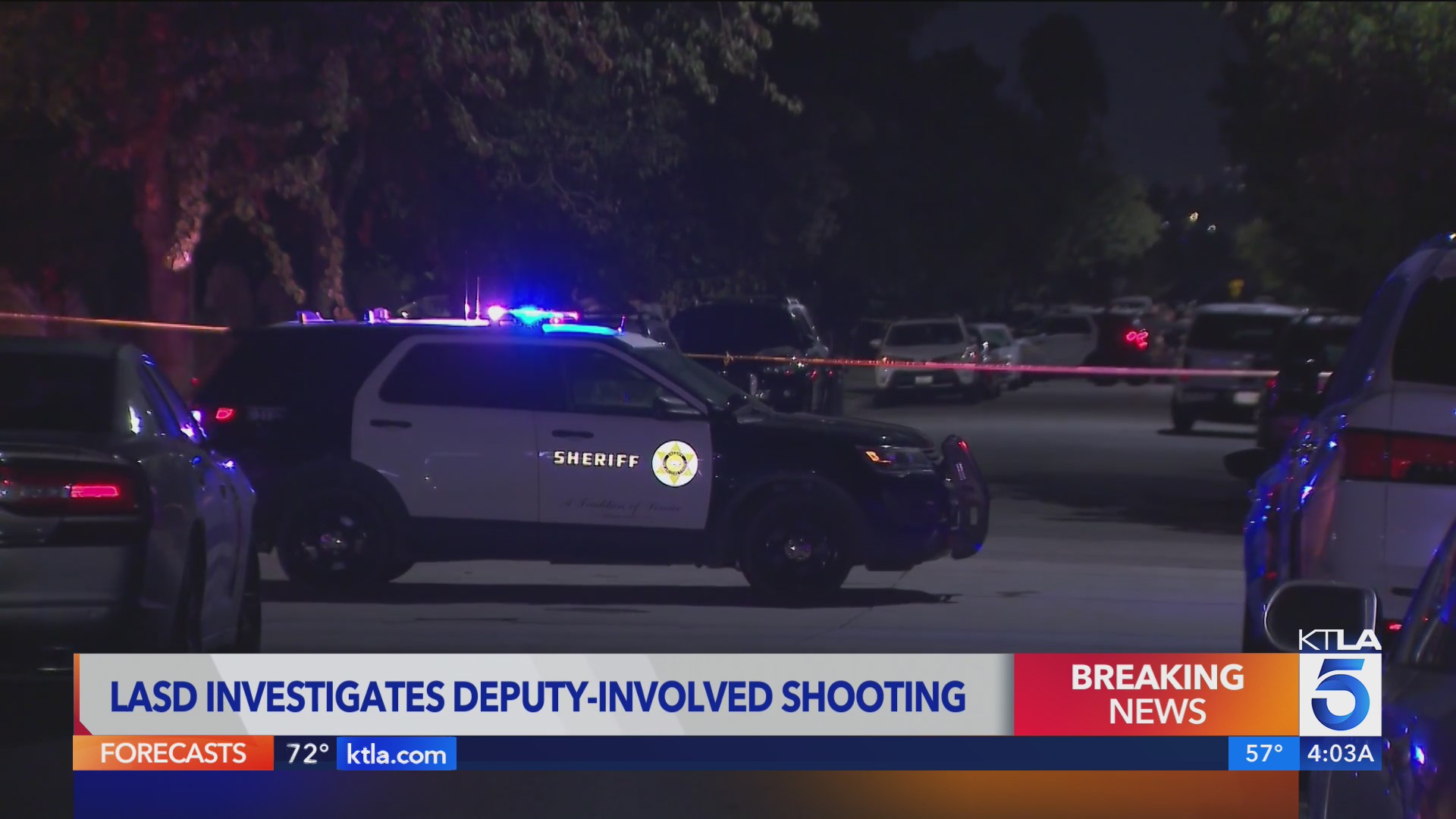 Suspect fatally shot by responding deputies in Rosemead