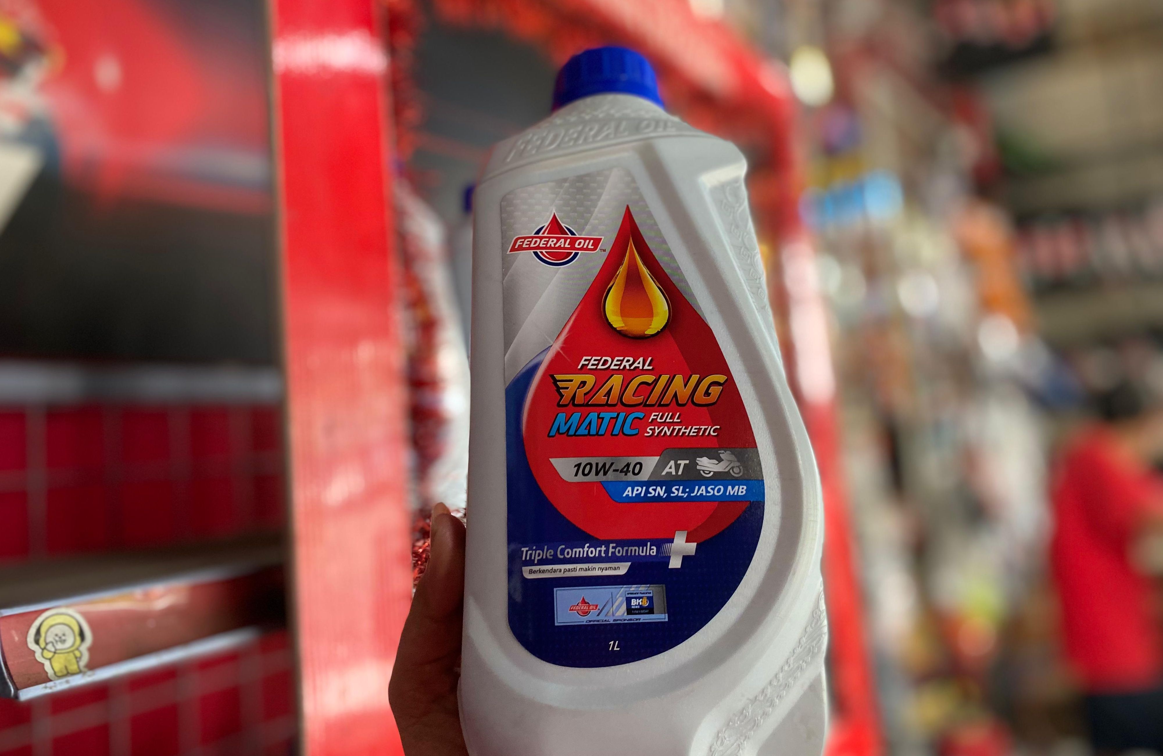 Federal Racing Matic Full Synthetic Diluncurkan, Sertifikasi API SN ...