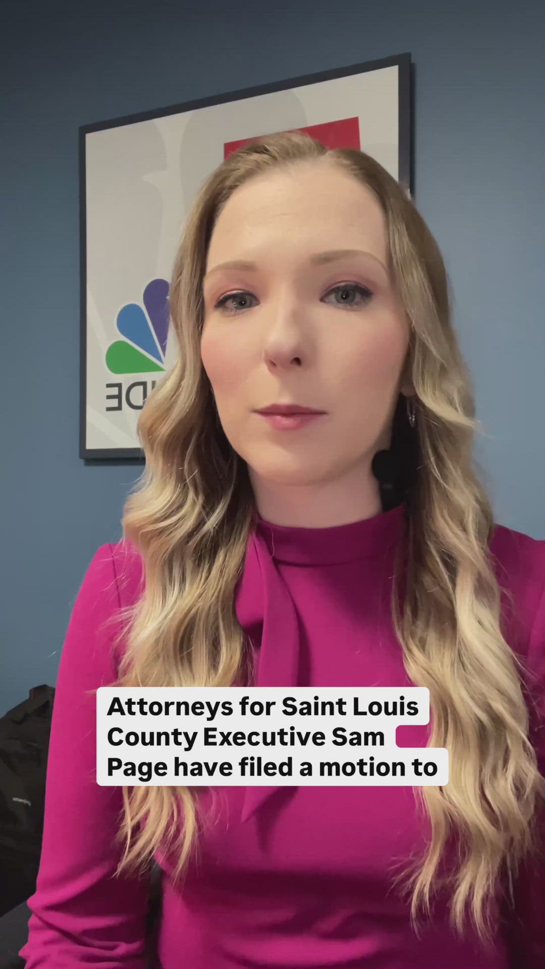 Attorneys for St. Louis County Executive Sam Page file motion to dismiss