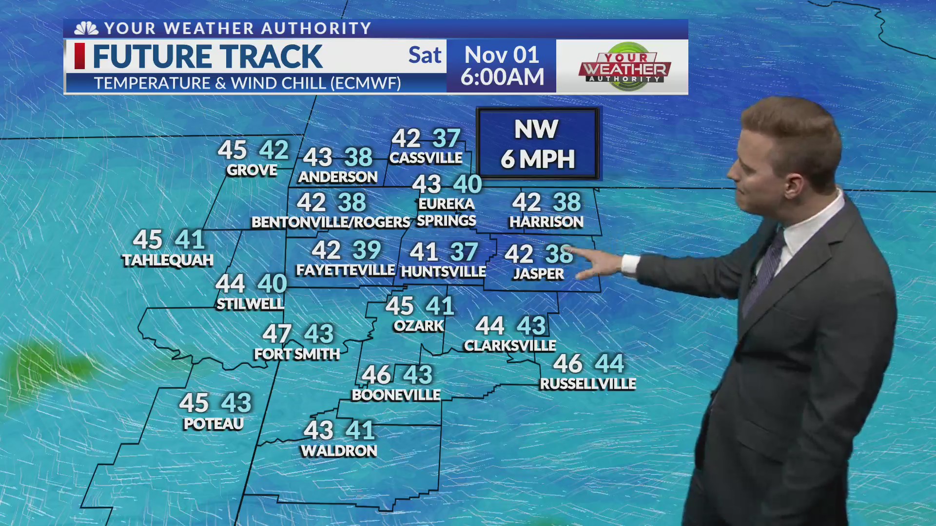 Thursday, October 23 Morning Forecast - 6 a.m.