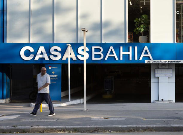 Fachada das Casas Bahia em SP. Foto: Daniel Teixeira/Estadão