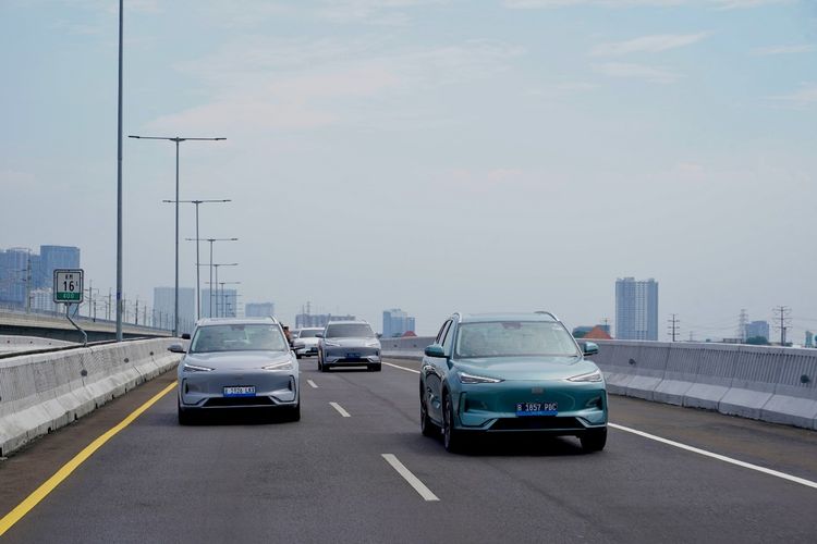 Geely EX5 Lampaui 210 Ribu Unit, Perkuat Ekspansi ke 33 Negara