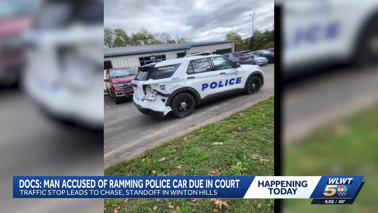 Court docs: Man accused of ramming police car, prompting SWAT standoff ...