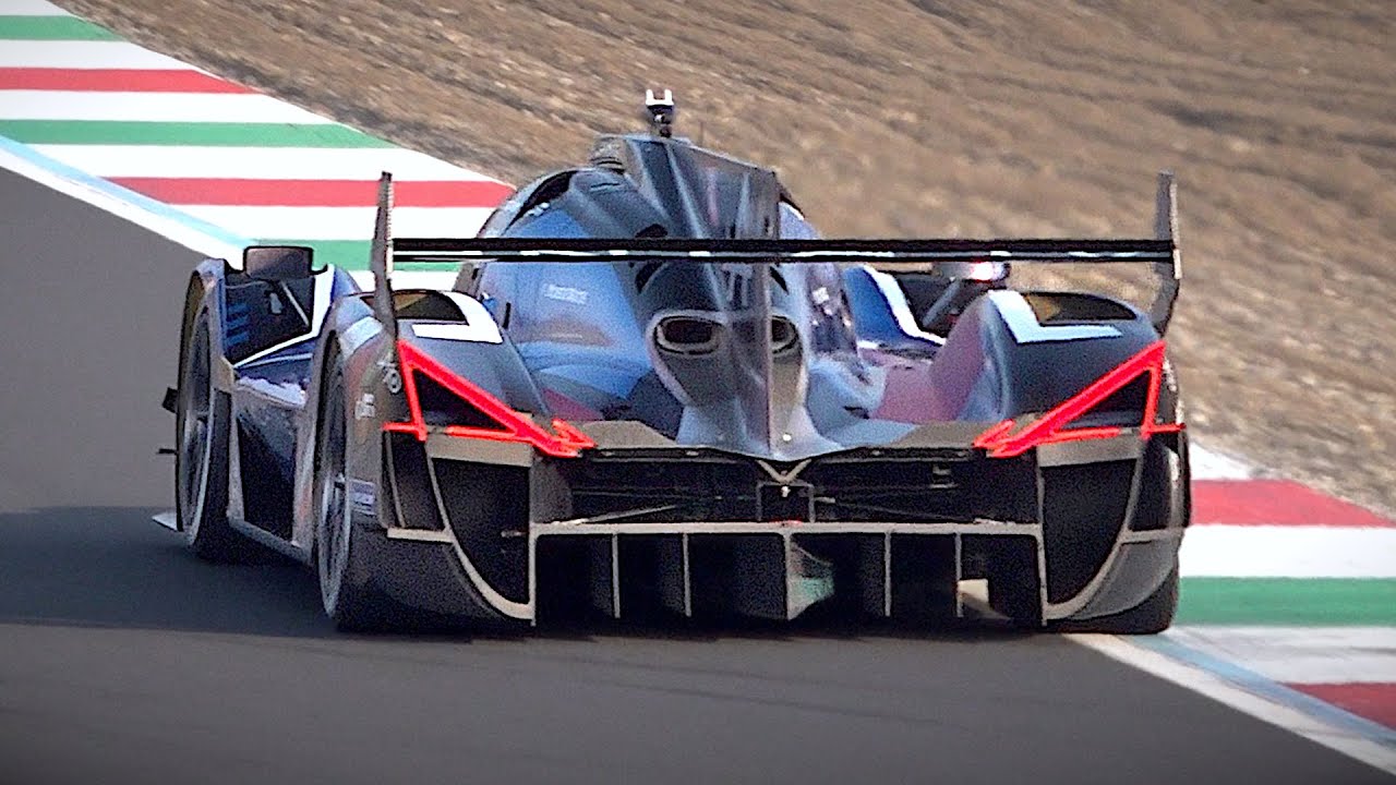 Alpine A424 LMDh Testing at Monza