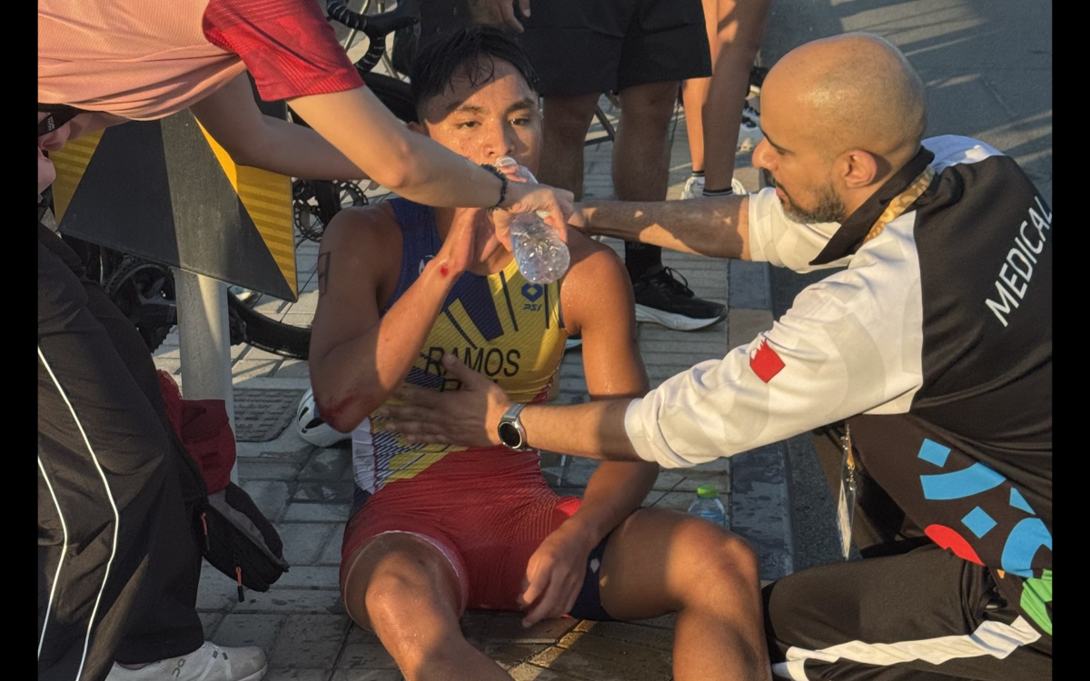 Filipino triathlete injured in crash at Asian Youth Games